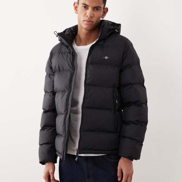 ガント Gant GANT アクティブクラウド パッド入りジャケット（ブラック） アウター メンズ 男性 インポートブランド 小さいサイズから大きいサイズまで