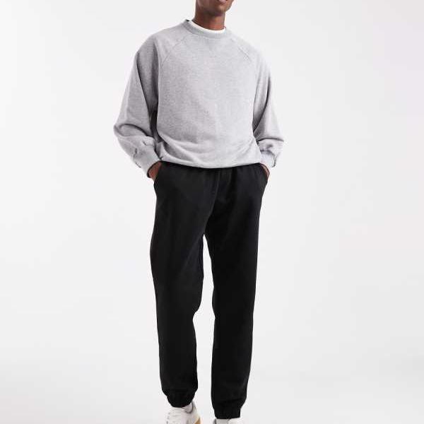 ニュールック New Look New Lookのジョガーパンツ（黒） パンツ ボトム メンズ 男性 インポートブランド 小さいサイズから大きいサイズまで