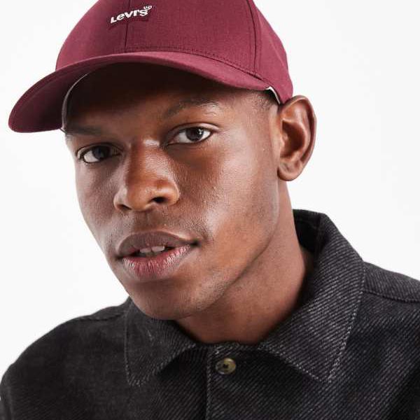 リーバイス Levi's リーバイス ハウスマーク フレックスフィット キャップ（赤） 帽子 メンズ 男性 インポートブランド