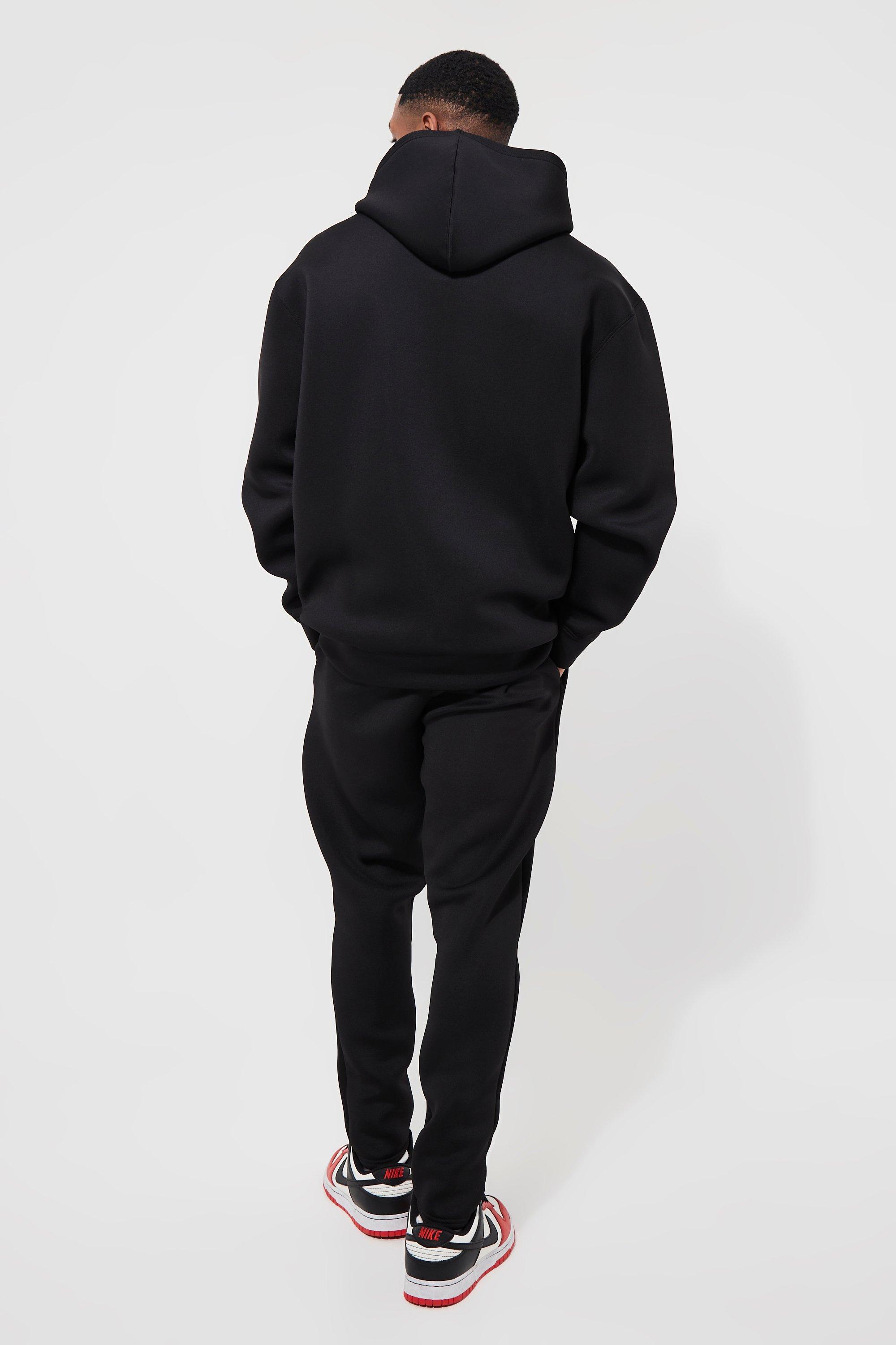 boohoo】BONDED スキューバ ジャケット ジョガー セットアップ (boohoo