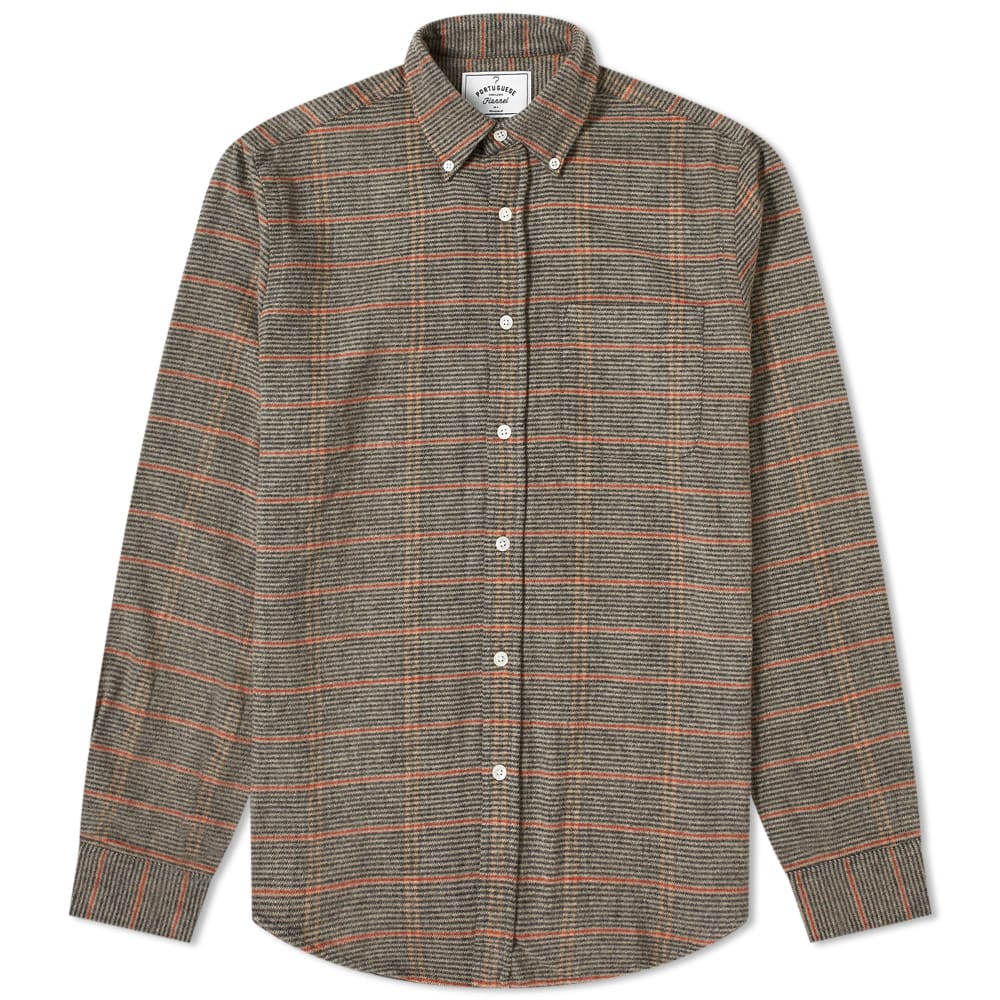 海外正規品 ポーチュギースフランネル Portuguese Flannel ポルトガルフランネルボタンダウンライブラリチェックシャツ トップス メンズ 男性 インポートブランド 小さいサイズから大きいサイズまで 国際ブランド Www Teckborn Com