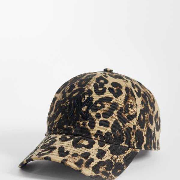 ニュー内鰓 New Era NEW ERA ニュー内鰓 NYヤンキース レディース 9twenty オール厚地の外套 レオパードプリント 旗がしら マルチ色つや かぶり笠 レディース 成人女性 インポートブランド