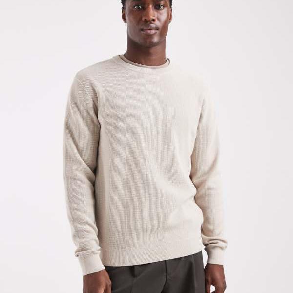 ニュールック New Look ペールグレーのニュールックのオーバーサイズジャンパー トップス メンズ 男性 インポートブランド 小さいサイズから大きいサイズまで