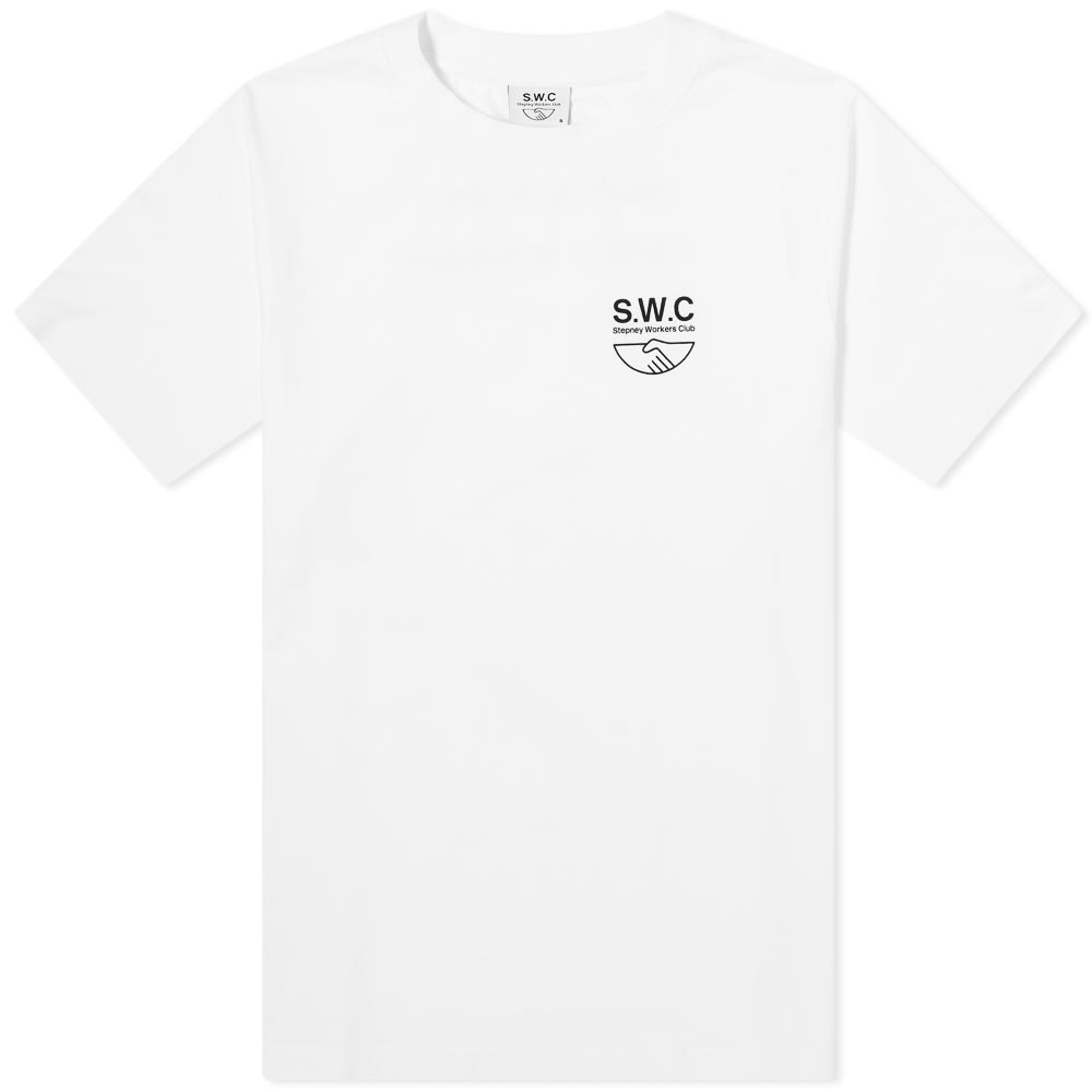 人気ショップ Workers Stepney ステファニーワーカーズクラブ Club 小さいサイズから大きいサイズまで インポートブランド 男性 メンズ トップス ステップニーワーカーズクラブハンドシェイクティー Mi Yz