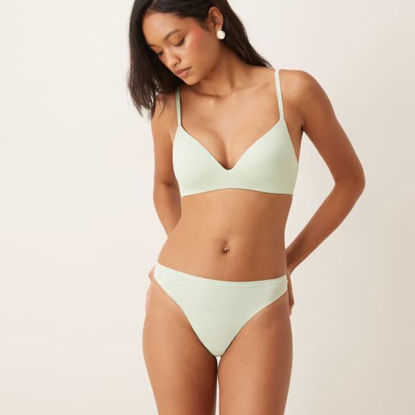 カルバンクライン Calvin Klein カルバン・クライン パーフェクトリーフィット ソング（ミント） 下着 レディース 女性 インポートブランド 小さいサイズから大きいサイズまで｜セレクトショップ　Diva　Closet