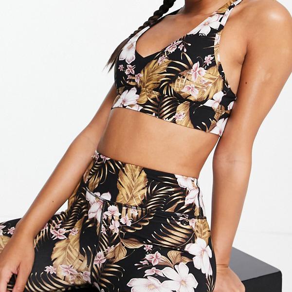 愛用 小さいサイズから大きいサイズまで 水着 リップカールランスイムサーフプラヤベラクロップビキニトップマルチトロピカル 女性 インポートブランド 水着 Tekoare Com Br