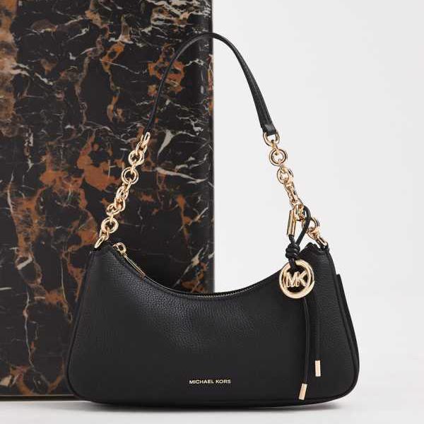 マイケル授業計画 Michael Kors マイケル・授業計画 ノリータ チェーンポシェットショルダーバッグ（黒いこと） 鞄 レディース 亭主もち インポートブランド
