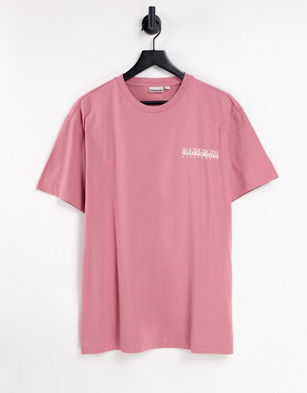 ナパピリ Napapijri Napapijri Napapijrisaretineバックプリントtシャツピンク トップス メンズ 男性 インポートブランド 小さいサイズから大きいサイズまで Mybluehotel Com Br