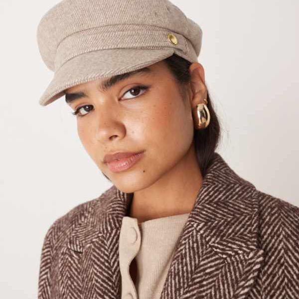 バブアーインターナショナル Barbour バブアー バブアー ボサル ベイカーボーイ キャップ（オートミール） 帽子 レディース 女性 インポートブランド