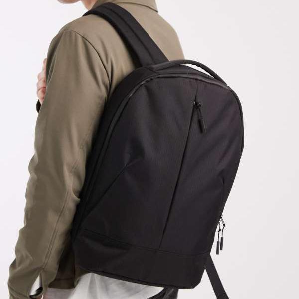 エイソス ASOS asos ASOS DESIGN リップストップ バックパック（ブラック） バック 鞄 メンズ 男性 インポートブランド