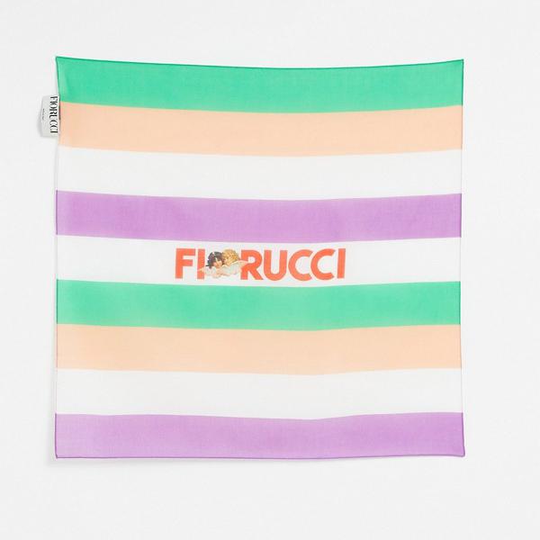フィオルッチ Fiorucci ロゴ付きフィオルッチレトロスタイルバンダナスカーフ レディース 女性 インポートブランド名 京都のセレクト店屋divacloset Podotherapiesohilait Nl
