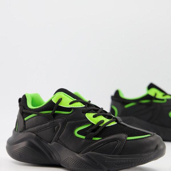 手数料安い エイソス Asos Asos Asos Design Desnaトレーナー ブラック グリーン 靴 レディース 女性 インポートブランド 小さいサイズから大きいサイズまで 新発売の Www Mundotour Cl