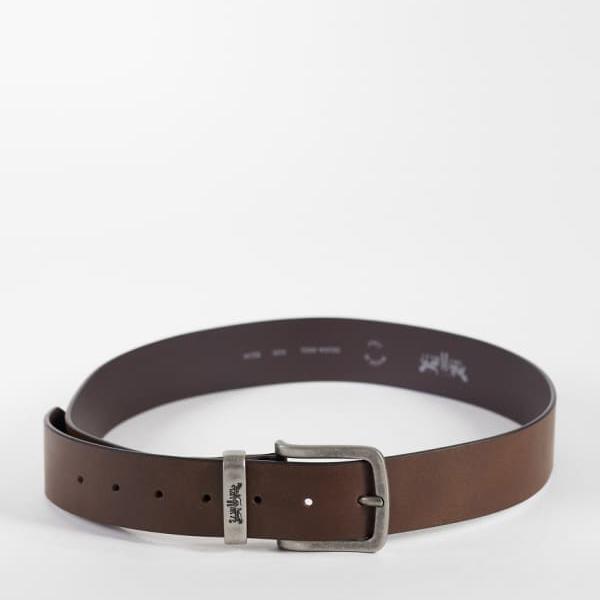 リーバイス Levi's リーバイス ツーホースキーパー 40mm レザーベルト（ブラウン） ベルト メンズ 男性 インポートブランド