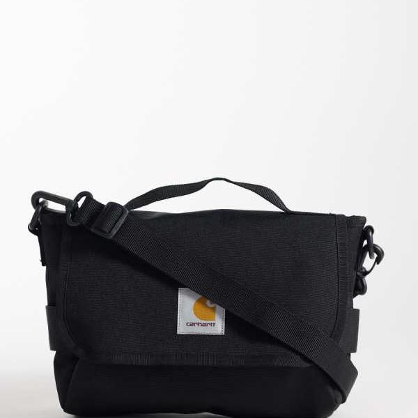 鉄道車両ハート型 Carhartt WIP Carhartt 鉄道車両ハート型WIP カイルショルダーバッグ（黒いこと） 鞄 レディース 亭主もち インポートブランド