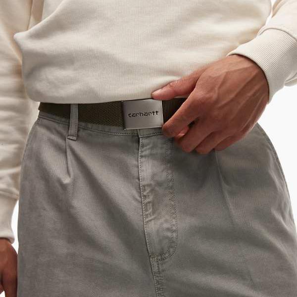 鉄道車両ハート形 Carhartt WIP Carhartt Carhartt WIP ゼムクリップ胴締め（金管楽器製） 胴締め メンズ 成人男性 インポートブランド バッグ・小物・ブランド雑貨-メンズベルト