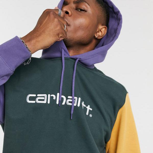 再再販 カーハート Carhartt Wip Carhartt マルチのカーハートwipトリコロールスクリプトロゴパーカー トップス メンズ 男性 インポートブランド 小さいサイズから大きいサイズまで 50 Off メンズファッション トップス パーカー Kiralikmakasliplatform Org