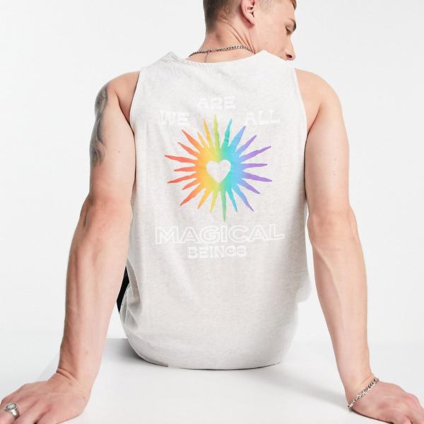 限定セール リーバイス Levi S バックプリントのロゴが入ったリーバイスのプライドベスト ベスト メンズ 男性 インポートブランド 小さいサイズから大きいサイズまで 安い割引 Kanematsuusa Com