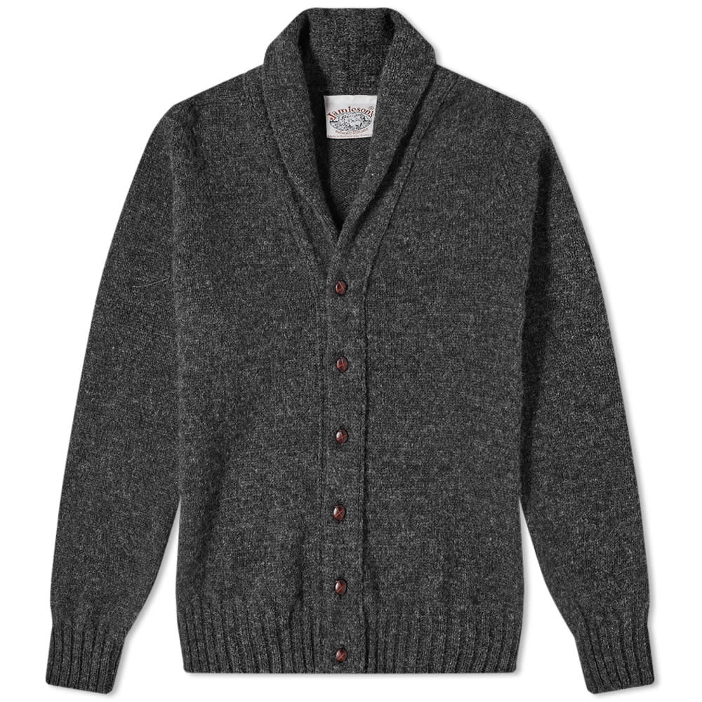 超人気の 楽天市場 ジャミーソンズ オブ シェトランド Jamiesons Of Shetland シェトランドのジェイミーソンエルボーパッチ ショールカラーカーディガン トップス メンズ 男性 インポートブランド 小さいサイズから大きいサイズまで セレクトショップ Diva Closet