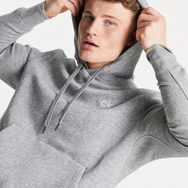 完売 カルバンクライン Calvin Klein グレーのカルバンクラインゴルフプラネットパーカー トップス メンズ 男性 インポートブランド 小さいサイズから大きいサイズまで 50 Off Www Balloonylandkw Com