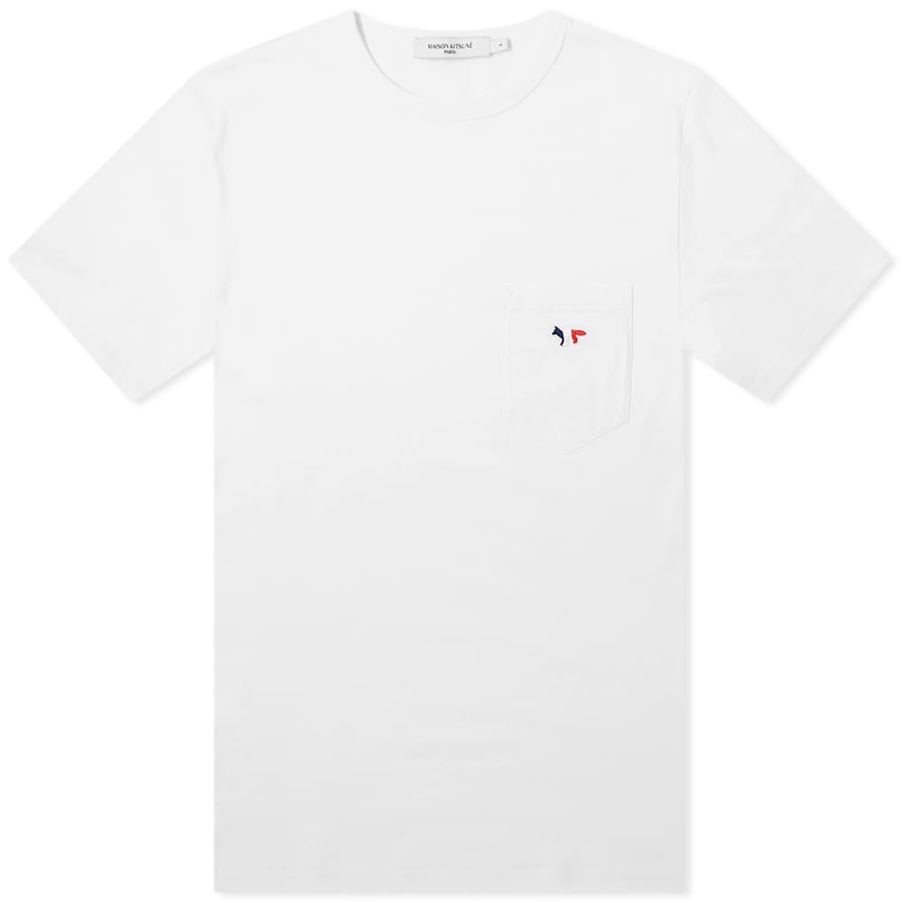 メゾン キツネ Maison Kitsune Maison Kitsune メゾンキツネトリコロールフォックスパッチポケットtシャツ トップス メンズ 男性 インポートブランド 小さいサイズから大きいサイズまで Daicelssa Az Com