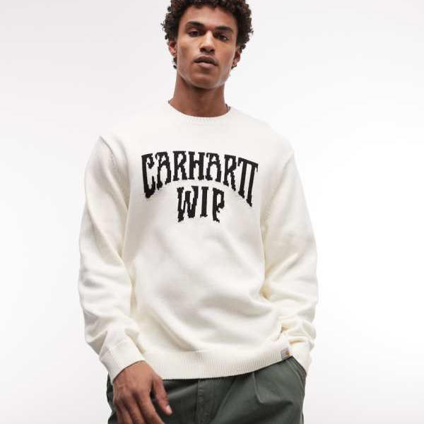 カーハート Carhartt WIP Carhartt Carhartt WIP デッキジャンパー（クリーム色） トップス メンズ 男性 インポートブランド 小さいサイズから大きいサイズまで｜セレクトショップ　Diva　Closet