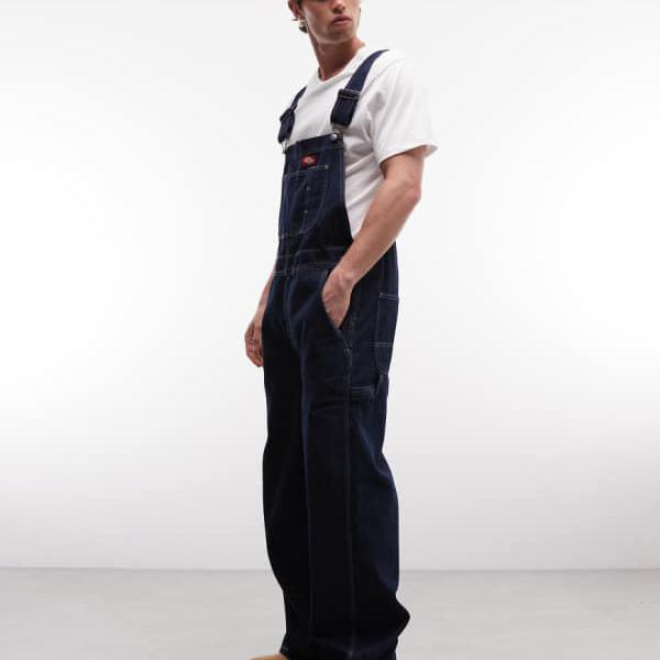 ディッキーズ Dickies ディッキーズのゆったりとしたジーンズ大層らしい櫂（ウォッシュドブルー） ズボン下 下つ方 メンズ 成人男性 インポートブランド ごく小さい大きさから大層らしい大きさまで