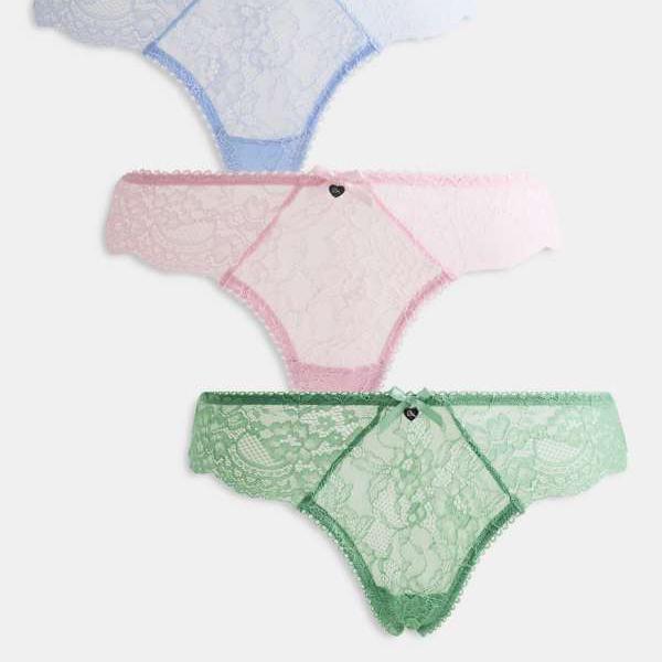 Boux Avenue Maia スピード競技Tうしろ側 3枚組（緑であること、青碧、さくら色の雑ぜ合わせる） 下着類 レディース 亭主もち インポートブランド ごく小さい大きさから大層らしい大きさまで