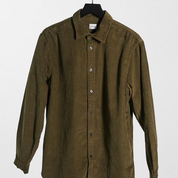 楽天市場 セリオ Celio Celio カーキ色のセリオコードシャツ トップス メンズ 男性 インポートブランド 小さいサイズから大きいサイズまで セレクトショップ Diva Closet