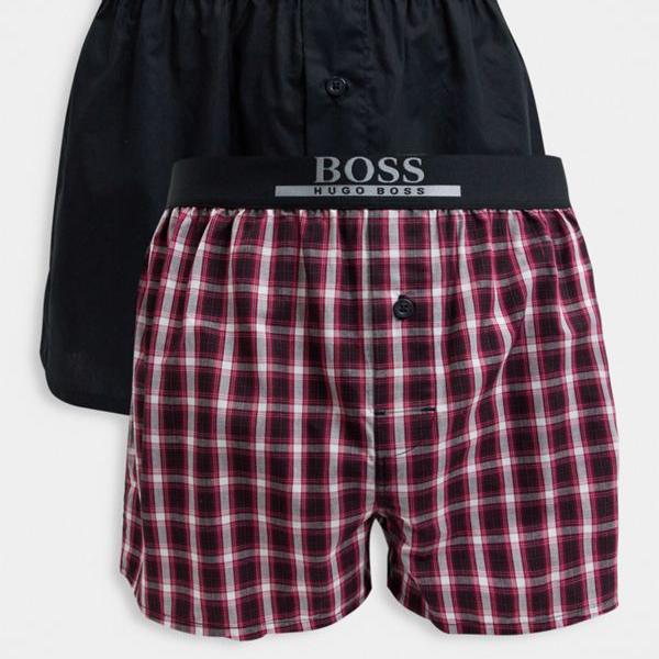大きな割引 ヒューゴボス 小さいサイズから大きいサイズまで インポートブランド 男性 メンズ 下着 Bossボディウェア2パック織りボクサー 赤 Boss Hugo Hugoboss Boss As Kramersapartment Com