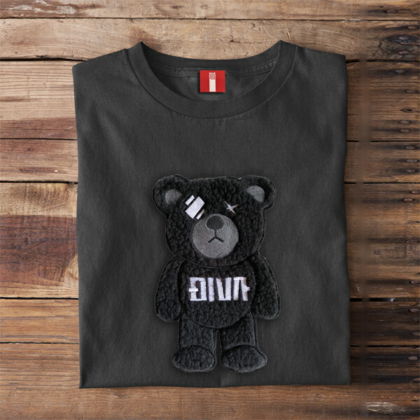 楽天市場】クマ tシャツ テディベア クマ もこもこ ぷくぷく ふわふわ