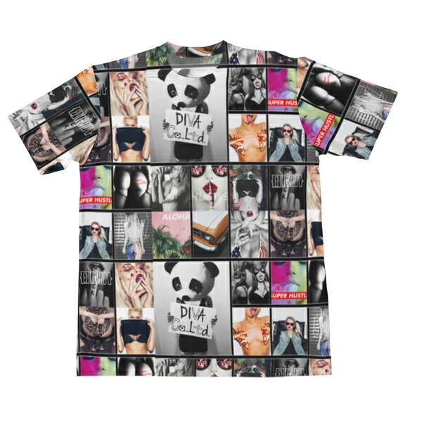 激安通販新作 プリントt プリントt フォトt フォトプリント Tシャツ ガールプリント ホワイト 半袖 T Shirts 蝶々 男性 オシャレ 40代 30代 ストリート メンズ Tシャツ 大きいサイズ カジュアルtシャツ Edm フェス Divaオリジナルプリント セレクトショップ Diva