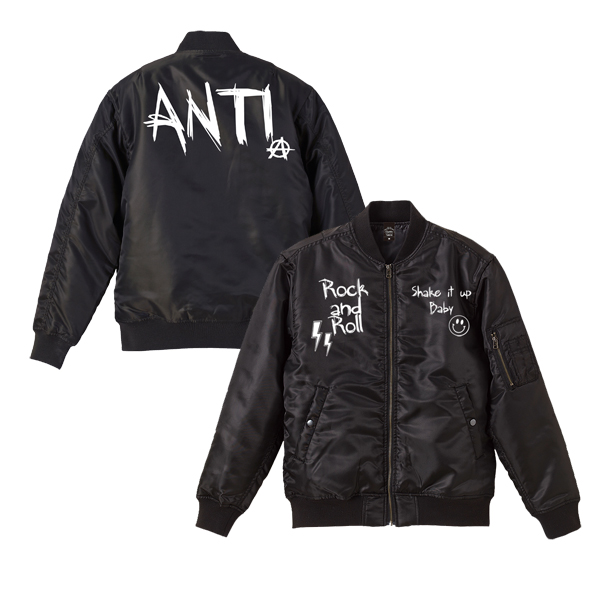 圧倒的存在感 ハーディエイミス 総刺繍 中綿入り ボンバー ジャケット