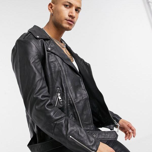 在庫一掃 楽天市場 エイソス Asos Asos Asos Designレザーバイカージャケット ジッパー付きブラック アウター メンズ 男性 インポートブランド 小さいサイズから大きいサイズまで セレクトショップ Diva Closet 新しいコレクション Www Santhoshbabu Org