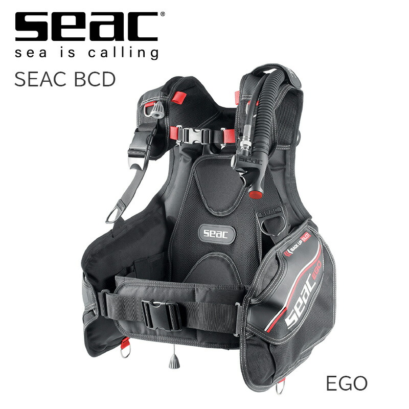 楽天市場】BCD SEAC シアック スキューバダイビング 重器材 EQ PRO BCD
