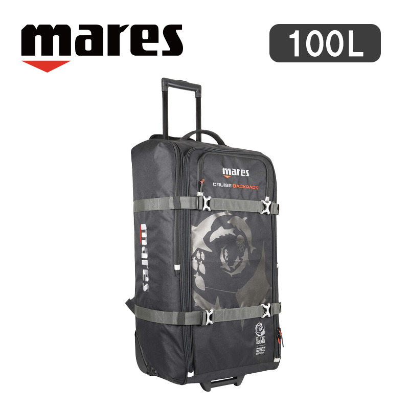 MARES マレス クルーズ バックパック 415436 ギアバッグ キャリーバッグ 100L スキューバダイビング.