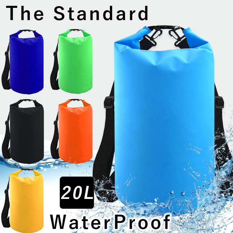 楽天市場】防水バッグ ドライバッグ 20L The Standard ザ