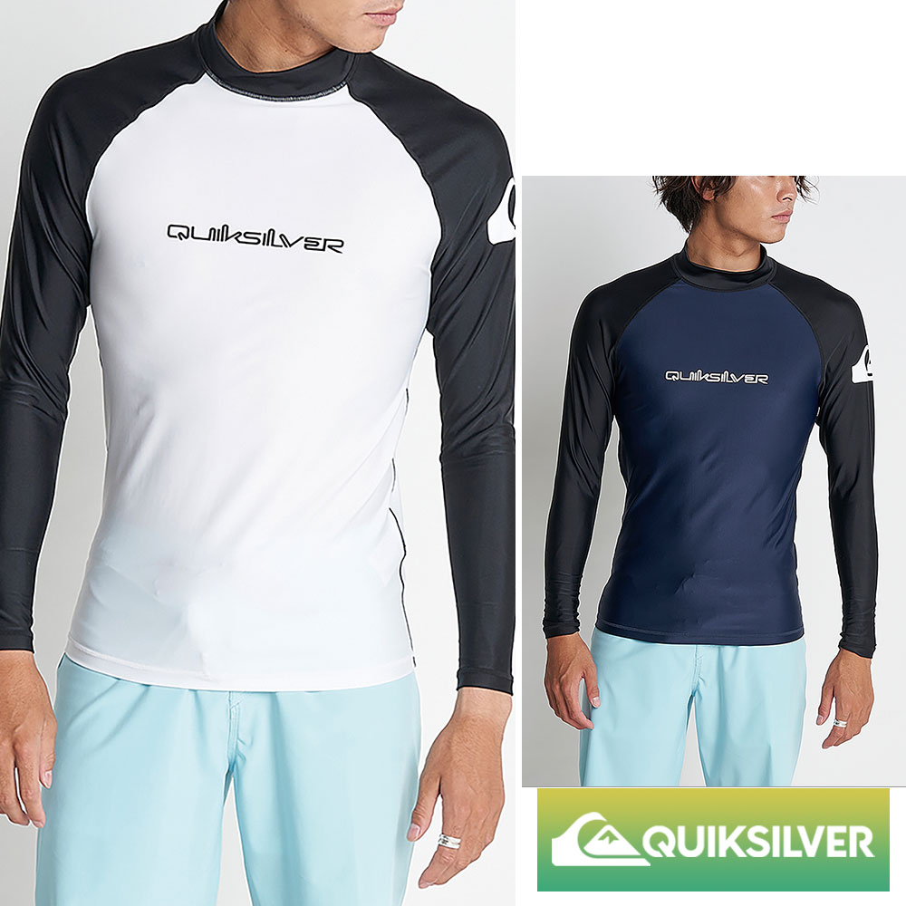 流行に Quiksilver クイックシルバー ラッシュガード 水着 メンズ 長袖 紫外線対策 Hot Akshitainfra Com