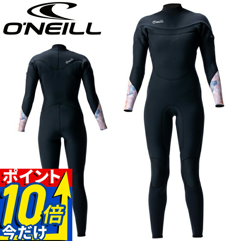 【アウトレット価格 ＆ ポイント10倍】 O'NEILL オニール ウェットスーツ レディース 3mm × 2mm スーパーフリーク FSC サーフィン ウエットスーツ フルスーツ WF-9660 SUPERFREAK ロングチェストジップ チェストジップ 春 夏 秋 31,603円