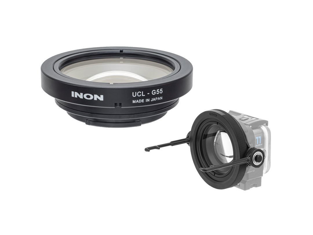 イノン マクロレンズ 楽天市場】INON 水中クローズアップレンズ UCL-G55 SD GoPro