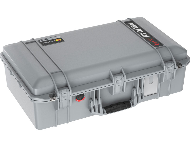PELICAN(ペリカン) 1555 エアケース フォームなし プレスアンドプルラッチ シルバー 36L [015550-0011-180] 1555Air 1555 Air Case No Form Press and Pull Latch Silver