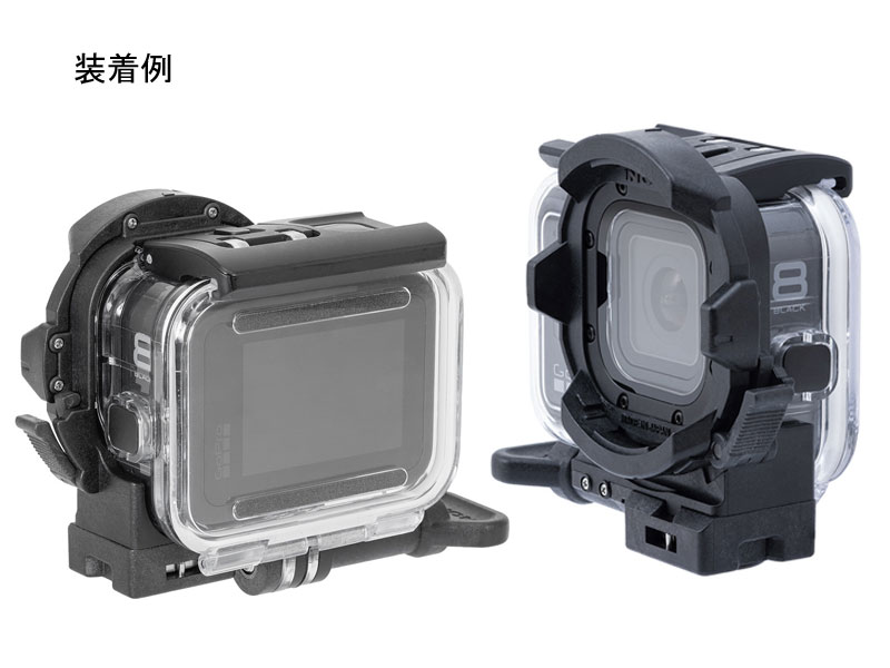 市場 INON GoPro SDフロントマスク Black純正ハウジング用：街のダイビング屋さん イノン HERO8 for