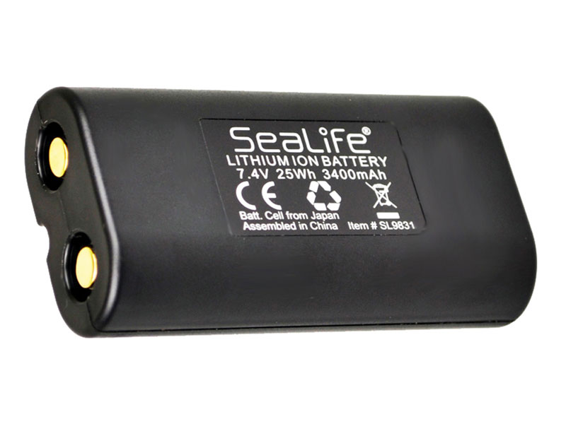 売れ筋ランキングも掲載中！ SEALIFE シーライフ Sea Dragon フォトライト ビデオライト用 スペアバッテリー 7.4V 3400mAh  25Wh SL9831 国内正規品 充電式 リチウムイオンバッテリー Li-ion Battery for Photo-Video Lights  水中カメラ 水中撮影 スキューバダイビング ...