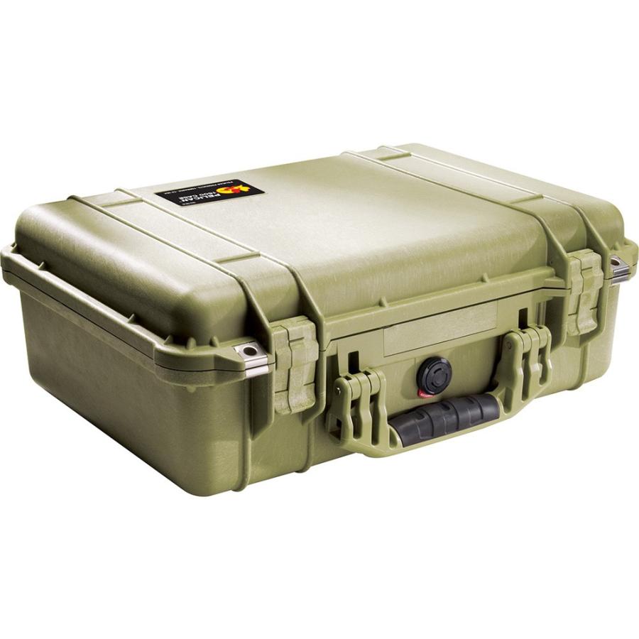 PELICAN（伽藍鳥） プロテクター入れもの 1500 質問用紙付 OD GREEN [OD緑であること] [1500-000-130] 持ちはこび電話を掛ける デジカメケース 防御すること入れもの  捉え所のない入れもの