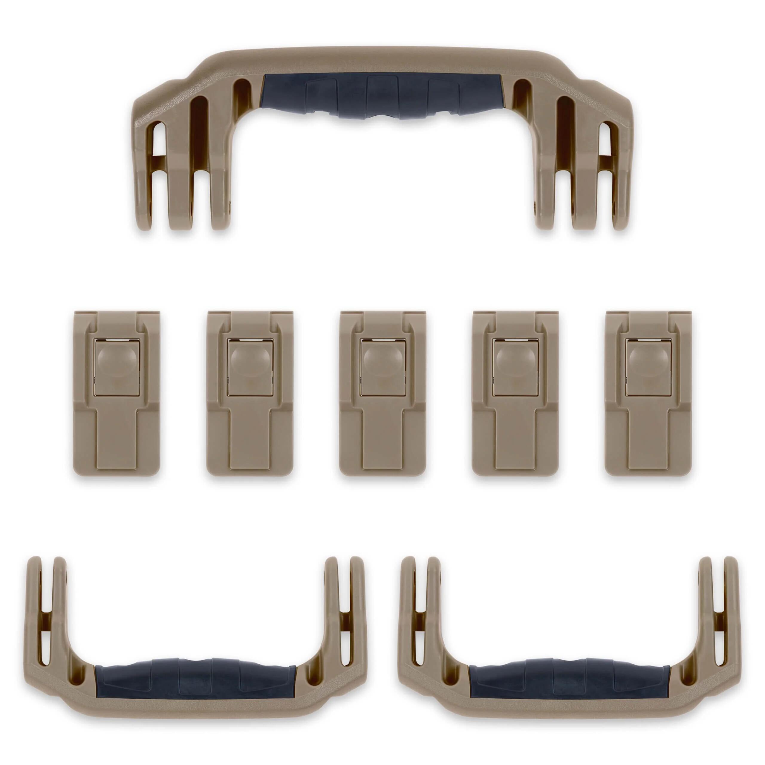 PELICAN ペリカン 1615 Air 交換用ハンドル＆ラッチセット ダークデザート [1615-HLA-581] DARK DESERT Replacement Handles & Latches Set 純正 リペアパーツ 交換部品