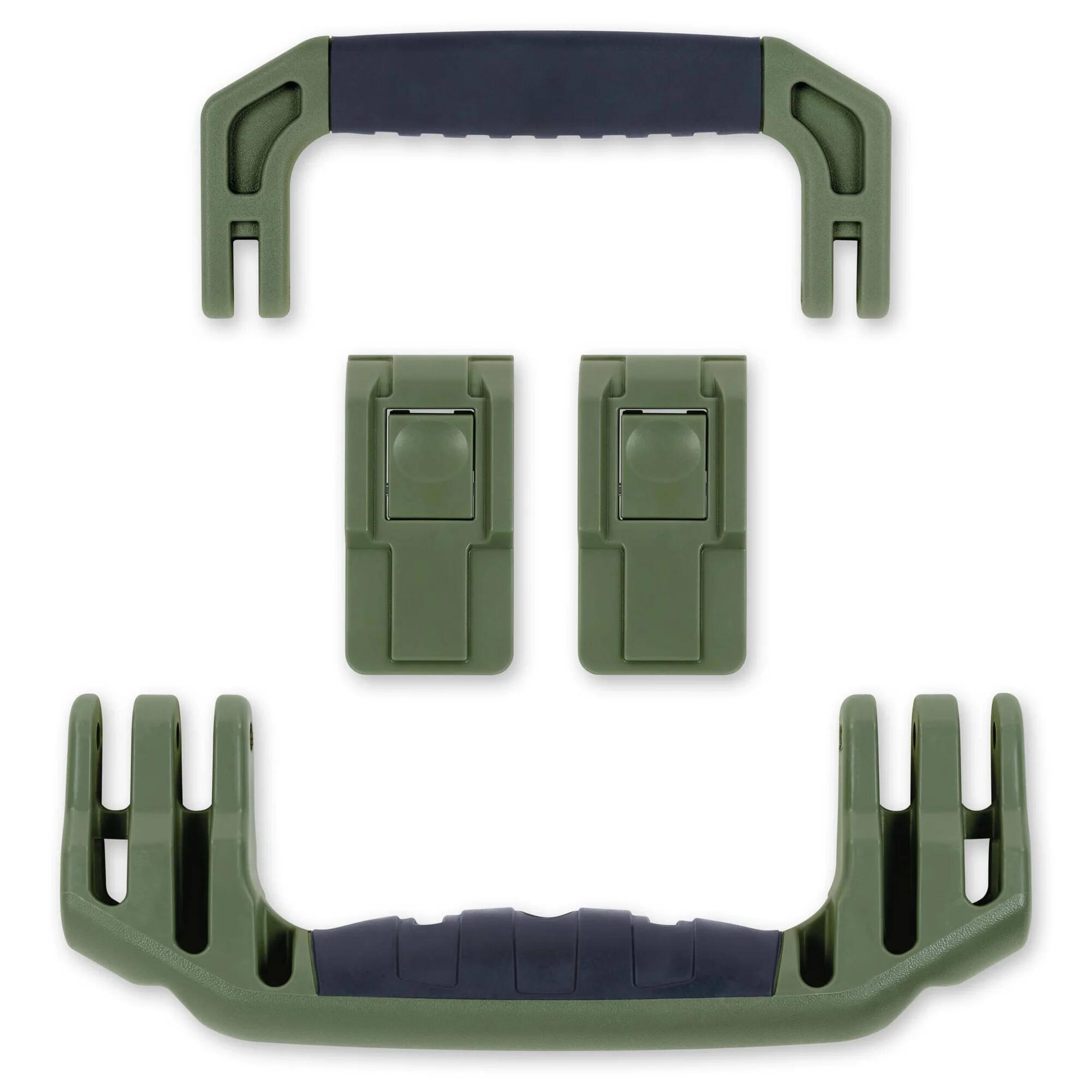PELICAN ペリカン 1535 Air 交換用ハンドル＆ラッチセット OD グリーン [1535-HLA-131] OD GREEN Replacement Handles & Latches Set 純正 リペアパーツ 交換部品