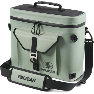 PELICAN ペリカン ソフトクーラー デイベンチャーキャリー デザートセージ 9L [SOFT-CARRY-DSG] 防水 高保冷 軽量アウトドアバッグ キャンプ 釣り