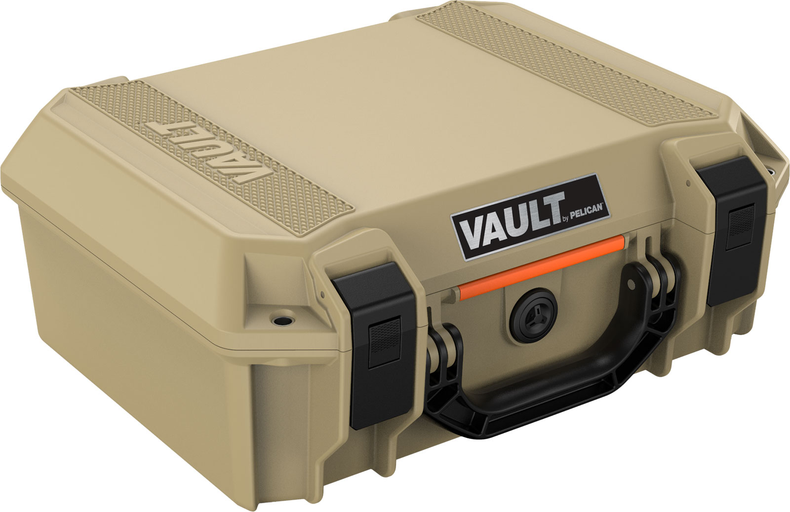 PELICAN ペリカン Vault Medium Case V200C ボルトミディアムケース フォーム付き カラー:TAN タン サイズ:39.1 x 33.2 x 15.6 cm 容量:13L 機器ケース 保護ケース 防水 耐衝 [VCV200-0020-TAN]｜街のダイビング屋さん　店