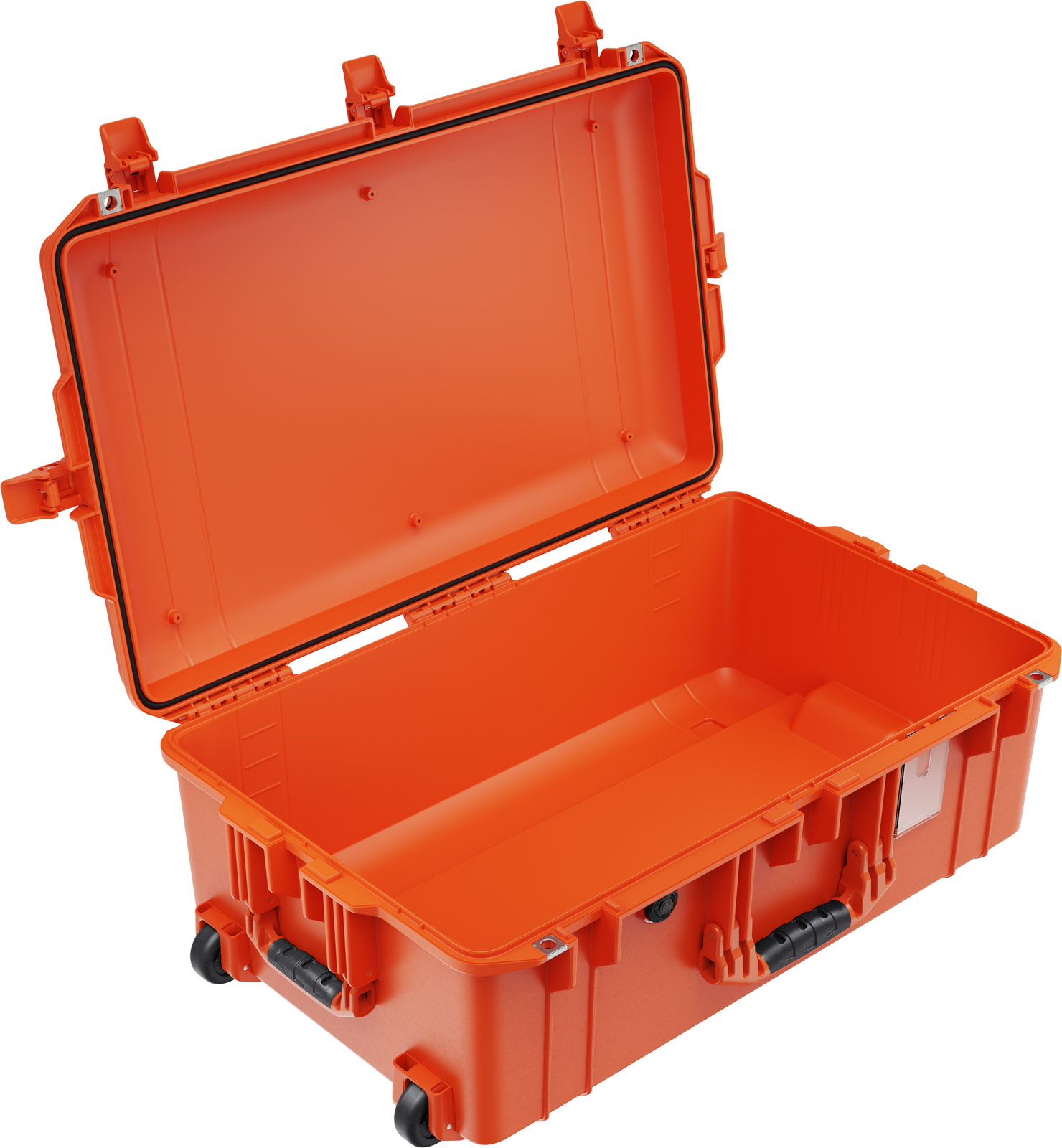 PELICAN ペリカン 1595 エアケース フォームなし カラー:オレンジ プッシュボタンラッチ付き サイズ:72.4 x 45.4 x 27.3 cm 容量:57L 1595 Air Case without Form Orange カメラ ケース [015950-0010-150]