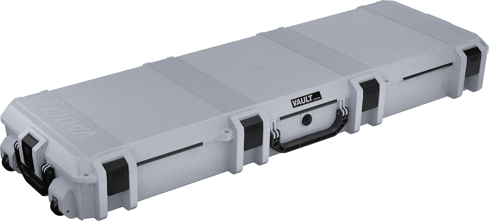 PELICAN ペリカン V1800 Vault Double Rifle Case ボルト ダブルライフル ケース フォーム付き カラー:Ghost Gray ゴーストグレイ サイズ:142.5 x 48.6 x 16.9 cm 容量:83L 機器ケース 保護ケース 防水 [ VCV800-0000-GRY] ※沖縄・離島は送料別途必要