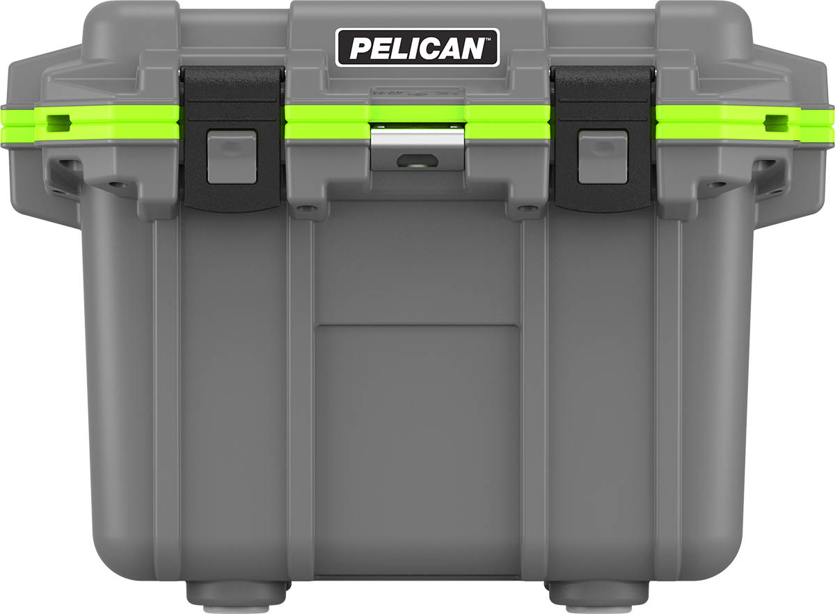 PELICAN（ペリカン）30QT Elite エリートクーラーボックス ダークグレイ/グリーン [30Q-1-DKGRYEGRN] 保冷